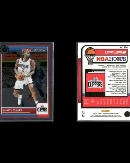 Kawhi Leonard San Antonio Spurs Basketball 6-Card Lot Panini EX