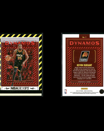 Kevin Durant Oklahoma City Thunder Basketball 8-Card Lot Panini EX
