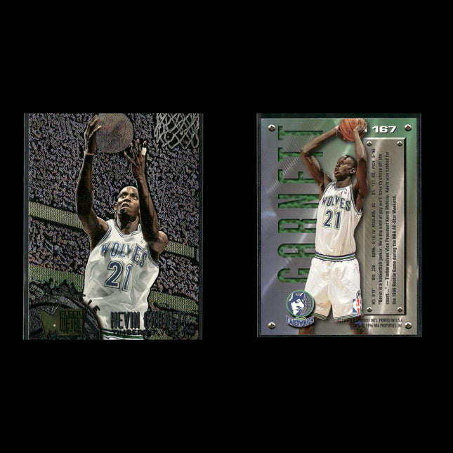 Kevin Garnett Minnesota Timberwolves Basketball 6-Card Lot Upper Deck EX