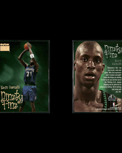Kevin Garnett Minnesota Timberwolves Basketball 6-Card Lot Upper Deck EX