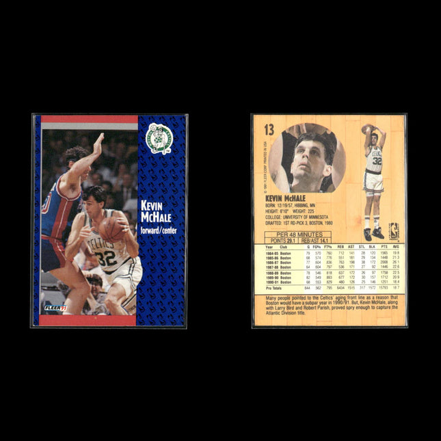 Kevin McHale Boston Celtics Basketball 4-Card Lot NBA Hoops EX