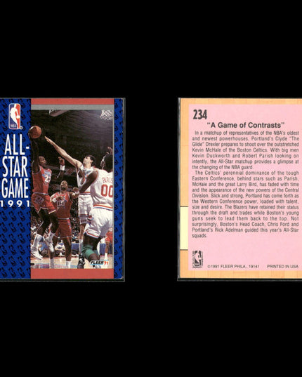Kevin McHale Boston Celtics Basketball 4-Card Lot NBA Hoops EX