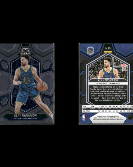 Klay Thompson Golden State Warriors Basketball 6-Card Lot Panini EX
