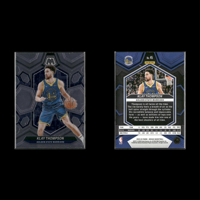 Klay Thompson Golden State Warriors Basketball 6-Card Lot Panini EX