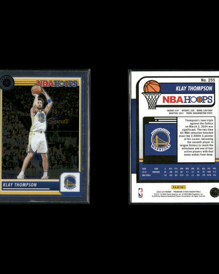 Klay Thompson Golden State Warriors Basketball 6-Card Lot Panini EX