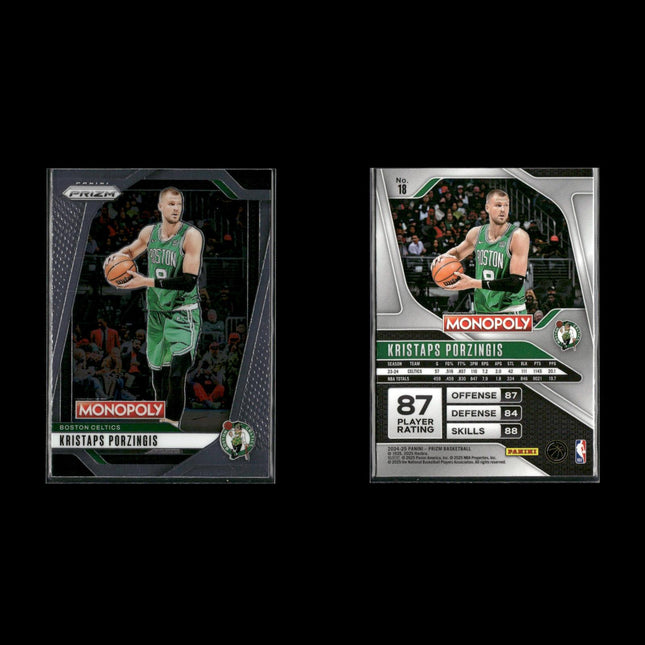Kristaps Porzingis New York Knicks Basketball 4-Card Lot Panini EX