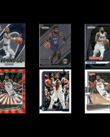 Kyrie Irving Cleveland Cavaliers Basketball 6-Card Lot Panini EX