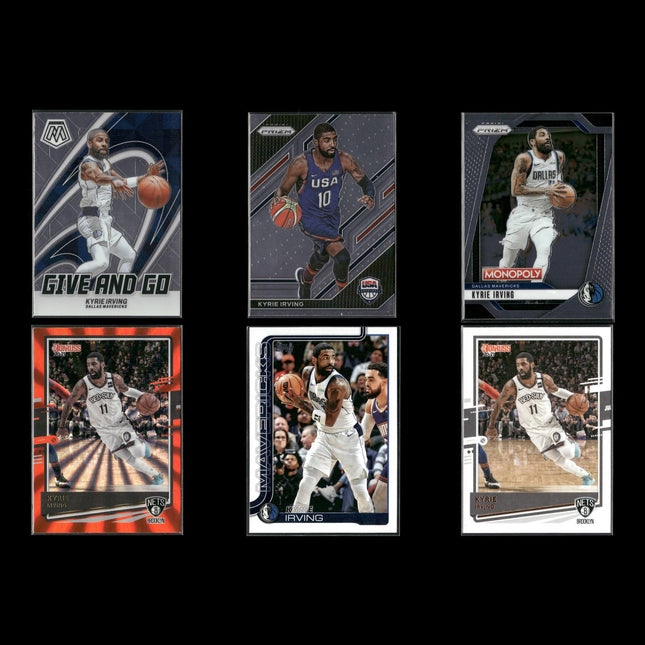 Kyrie Irving Cleveland Cavaliers Basketball 6-Card Lot Panini EX