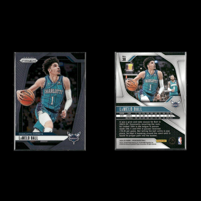 LaMelo Ball Charlotte Hornets Basketball 7-Card Lot Panini EX