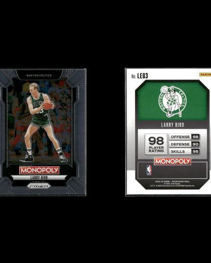 Larry Bird Boston Celtics Basketball 12-Card Lot NBA Hoops EX