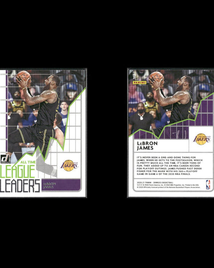 Lebron James Cleveland Cavaliers Basketball 11-Card Lot Panini EX