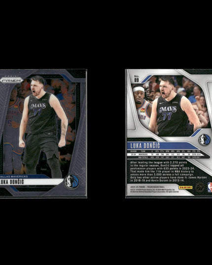 Luka Doncic Dallas Mavericks Basketball 6-Card Lot Panini EX