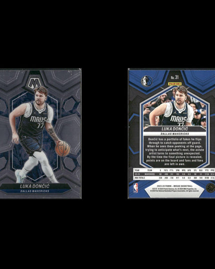Luka Doncic Dallas Mavericks Basketball 6-Card Lot Panini EX