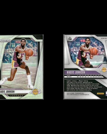 Magic Johnson Los Angeles Lakers Basketball 12-Card Lot NBA Hoops EX