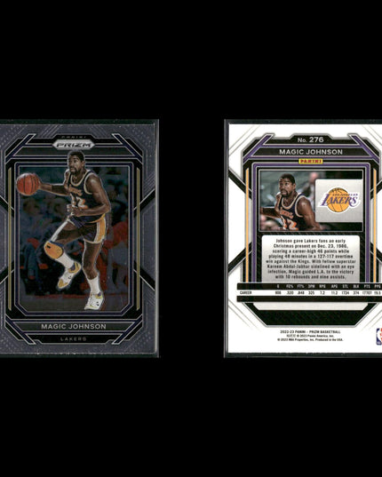 Magic Johnson Los Angeles Lakers Basketball 12-Card Lot NBA Hoops EX