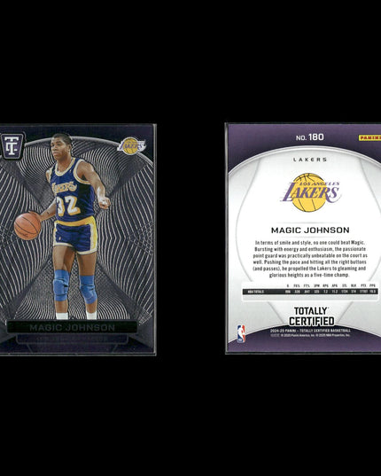 Magic Johnson Los Angeles Lakers Basketball 12-Card Lot NBA Hoops EX