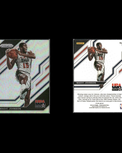 Magic Johnson Los Angeles Lakers Basketball 12-Card Lot NBA Hoops EX