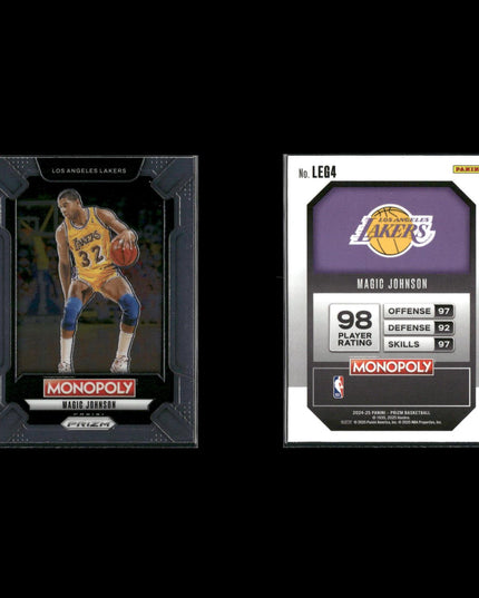 Magic Johnson Los Angeles Lakers Basketball 8-Card Lot NBA Hoops EX