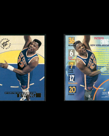 Patrick Ewing New York Knicks Basketball 6-Card Lot NBA Hoops EX