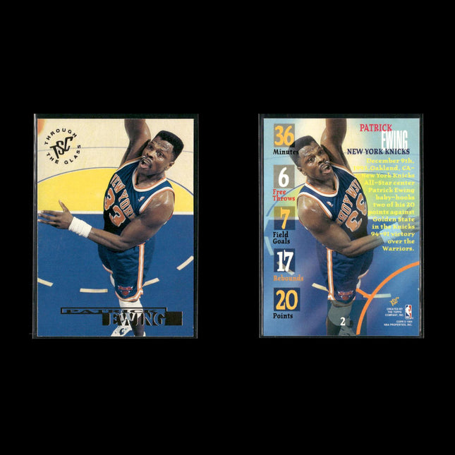 Patrick Ewing New York Knicks Basketball 6-Card Lot NBA Hoops EX