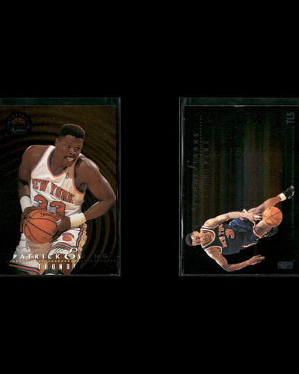 Patrick Ewing New York Knicks Basketball 23-Card Lot NBA Hoops EX