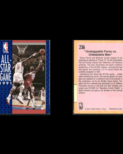 Patrick Ewing New York Knicks Basketball 23-Card Lot NBA Hoops EX