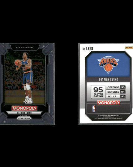 Patrick Ewing New York Knicks Basketball 23-Card Lot NBA Hoops EX