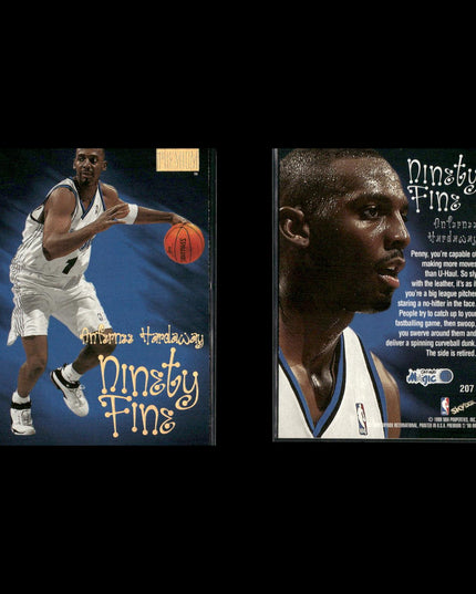 Penny Hardaway Orlando Magic Basketball 7-Card Lot Upper Deck EX