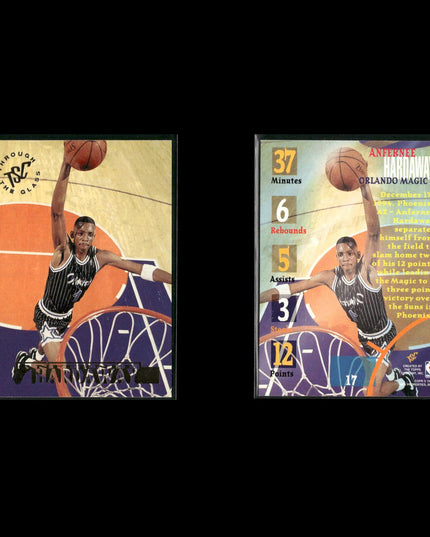 Penny Hardaway Orlando Magic Basketball 7-Card Lot Upper Deck EX