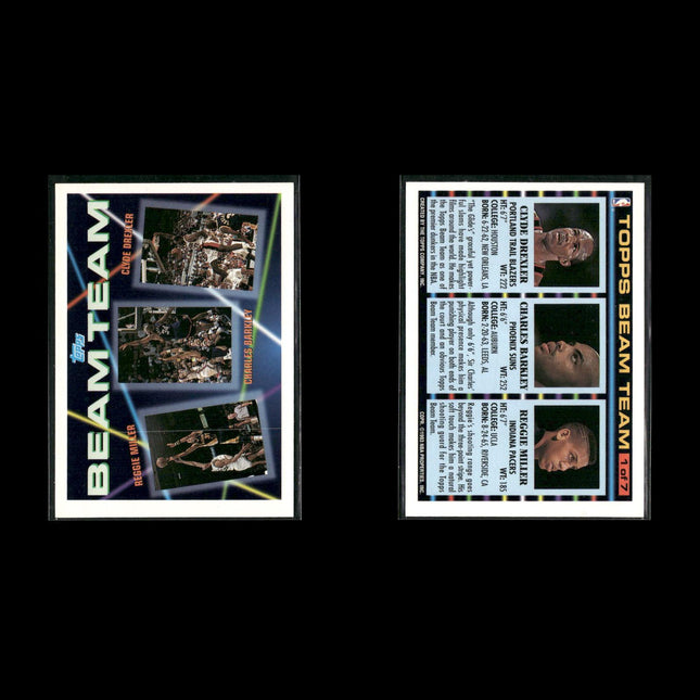 Reggie Miller Indiana Pacers Basketball 12-Card Lot NBA Hoops EX