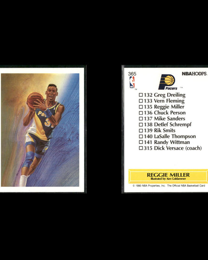 Reggie Miller Indiana Pacers Basketball 12-Card Lot NBA Hoops EX