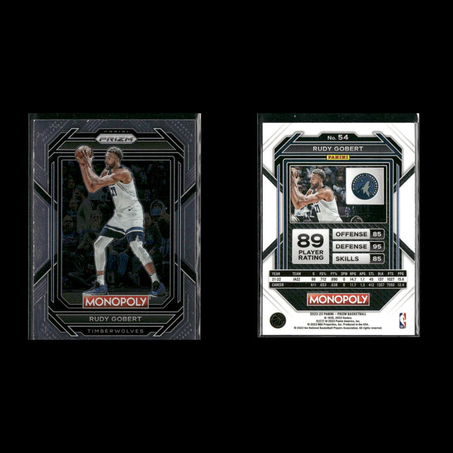 Rudy Gobert Utah Jazz Basketball 7-Card Lot Panini EX