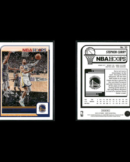 Stephen Curry Golden State Warriors Basketball 6-Card Lot Panini EX