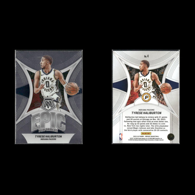 Tyrese Haliburton Indiana Pacers Basketball 6-Card Lot Panini EX