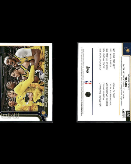 Tyrese Haliburton Indiana Pacers Basketball 6-Card Lot Panini EX