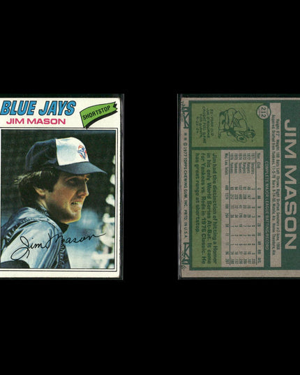 Toronto Blue Jays 1977 Topps Baseball 17-Card Lot Topps VG