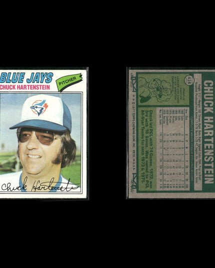 Toronto Blue Jays 1977 Topps Baseball 17-Card Lot Topps VG