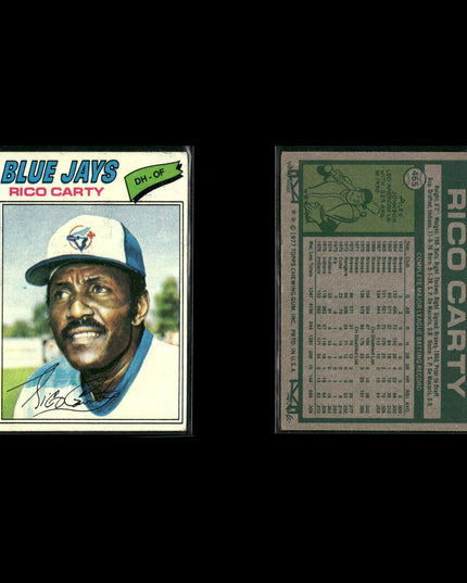 Toronto Blue Jays 1977 Topps Baseball 17-Card Lot Topps VG