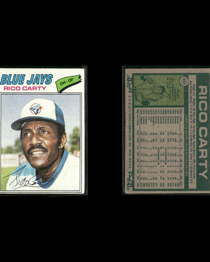 Toronto Blue Jays 1977 Topps Baseball 17-Card Lot Topps VG