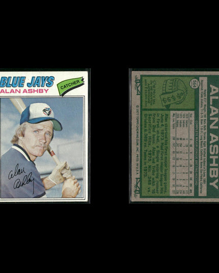 Toronto Blue Jays 1977 Topps Baseball 17-Card Lot Topps VG