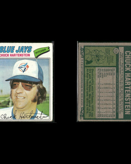 Toronto Blue Jays 1977 Topps Baseball 17-Card Lot Topps VG