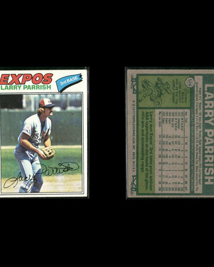 Montreal Expos 1977 Topps Baseball 23-Card Lot Topps VG