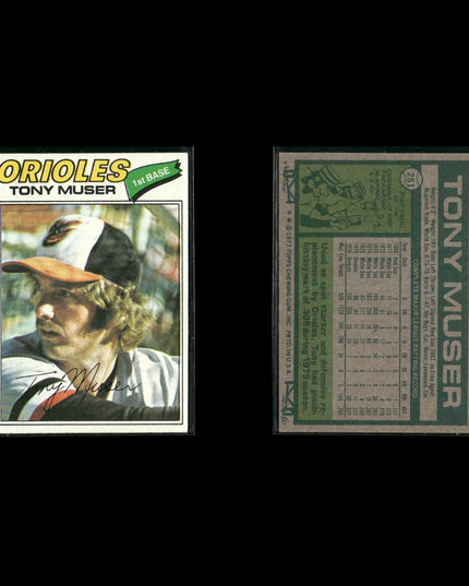 Baltimore Orioles 1977 Topps Baseball 22-Card Lot Topps VG