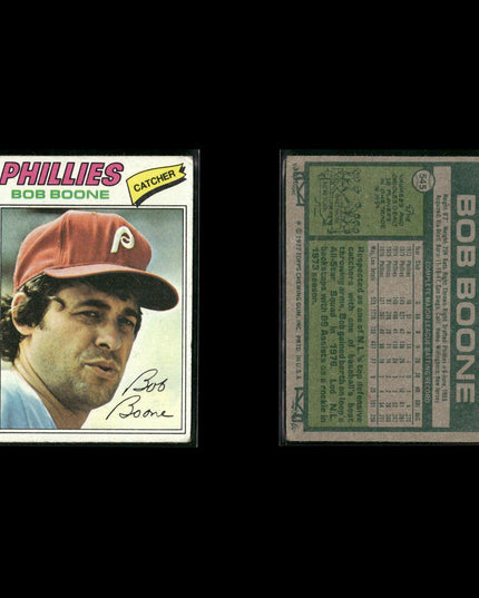 Philadelphia Phillies 1977 Topps Baseball 22-Card Lot Topps VG
