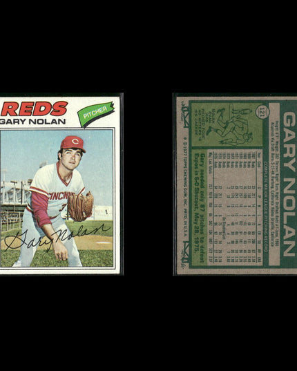Cincinnati Reds 1977 Topps Baseball 17-Card Lot Topps VG