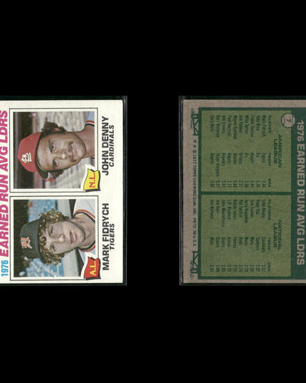 Detroit Tigers 1977 Topps Baseball 29-Card Lot Topps VG