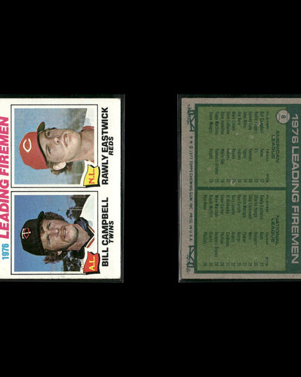 Minnesota Twins 1977 Topps Baseball 18-Card Lot Topps VG