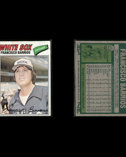 Chicago White Sox 1977 Topps Baseball 11-Card Lot Topps VG