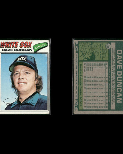 Chicago White Sox 1977 Topps Baseball 11-Card Lot Topps VG