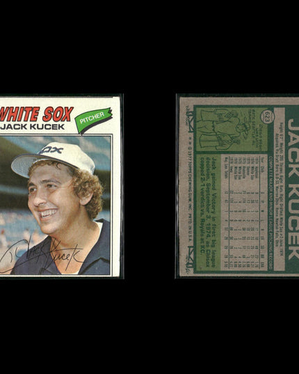 Chicago White Sox 1977 Topps Baseball 11-Card Lot Topps VG